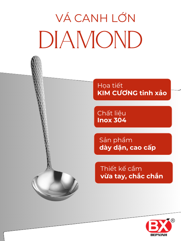 VÁ CANH LỚN DIAMOND (1 cái)