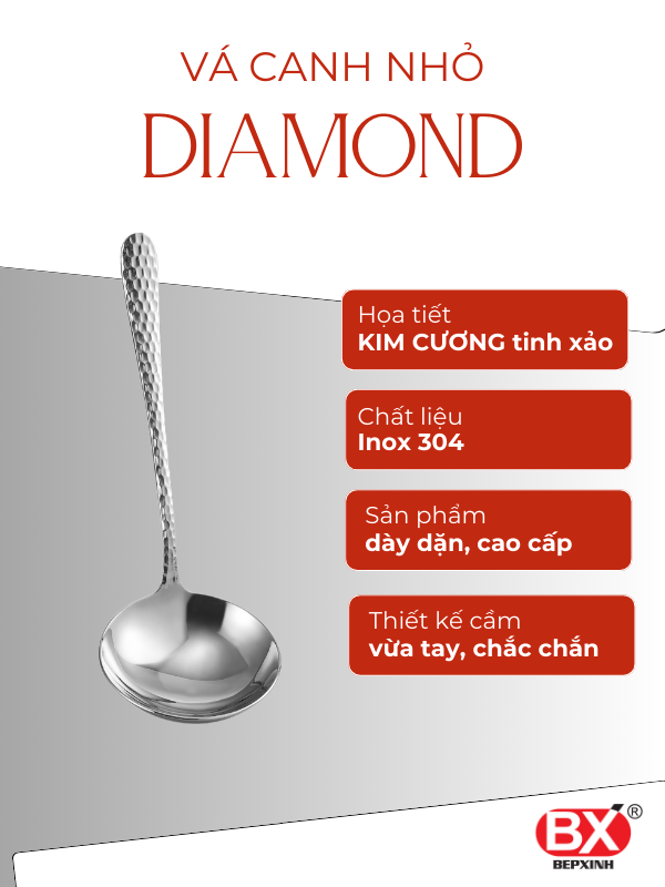 VÁ CANH NHỎ DIAMOND (1 cái)