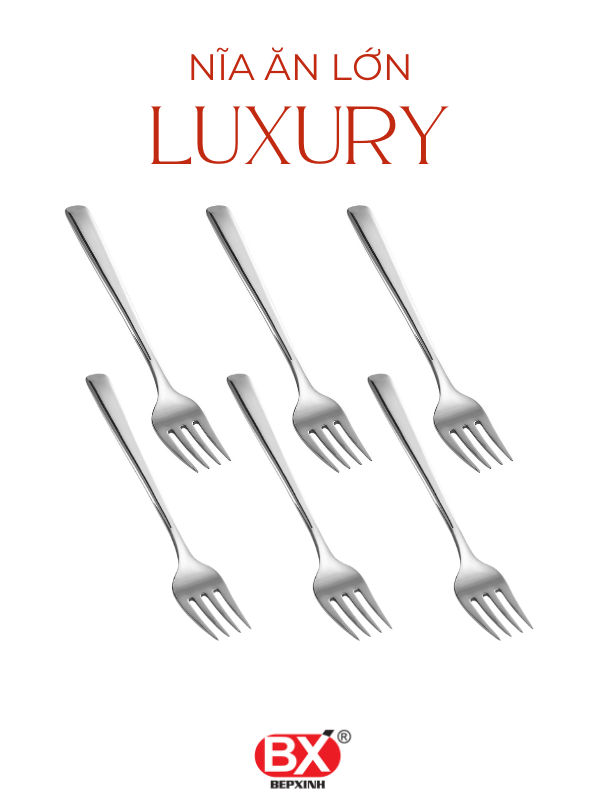 NĨA ĂN LỚN LUXURY (Set 6 cái)