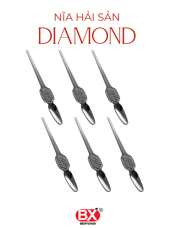 NĨA HẢI SẢN DIAMOND (Set 6 cái)