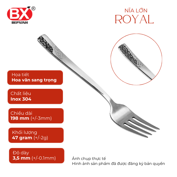 BỘ ROYAL HOA VĂN 24 MÓN (6 sản phẩm x 4 cái)