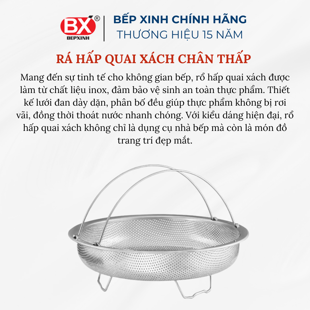 RÁ HẤP QUAI XÁCH BẾP XINH