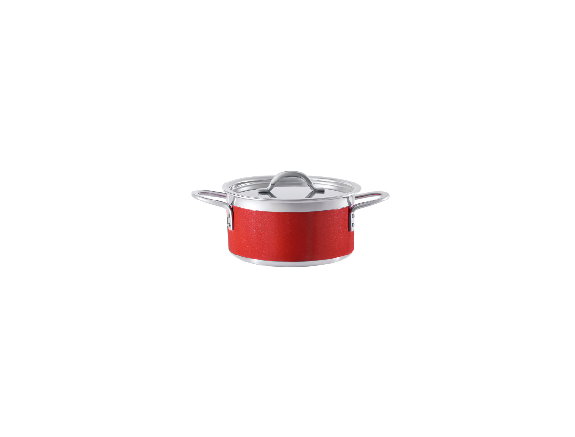 NỒI MÀU INOX 3 LỚP BẾP XINH (2.5mm)