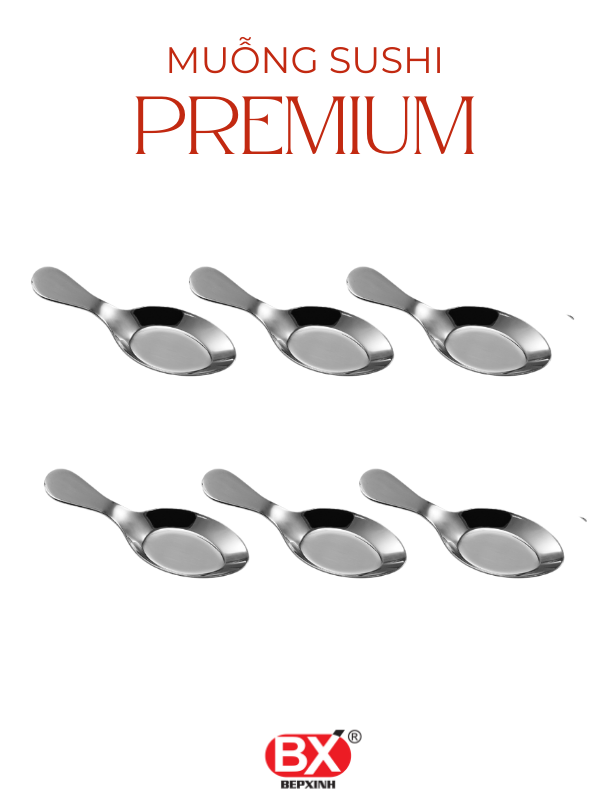 MUỖNG SUSHI PREMIUM (Set 6 cái)