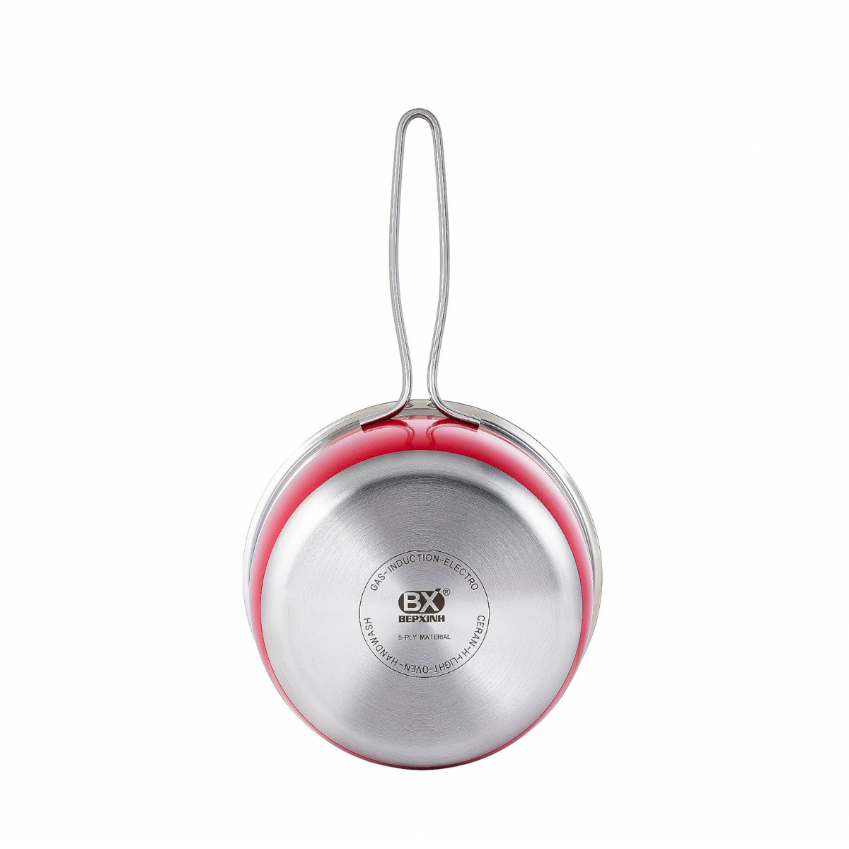 QUÁNH MÀU INOX 5 LỚP BẾP XINH (16x10cm)