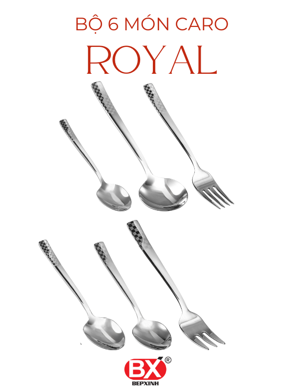 BỘ ROYAL CARO 6 MÓN (6 sản phẩm x 1 cái)