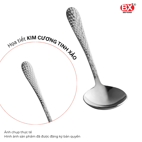 MUỖNG SÚP TRÒN SHINE (Set 6 cái)