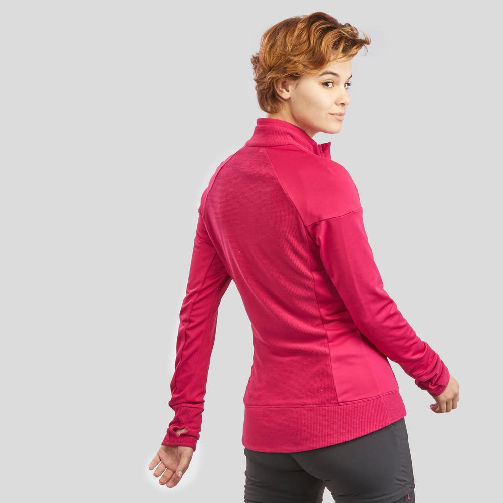 Áo khoác nỉ leo núi MH520 cho nữ