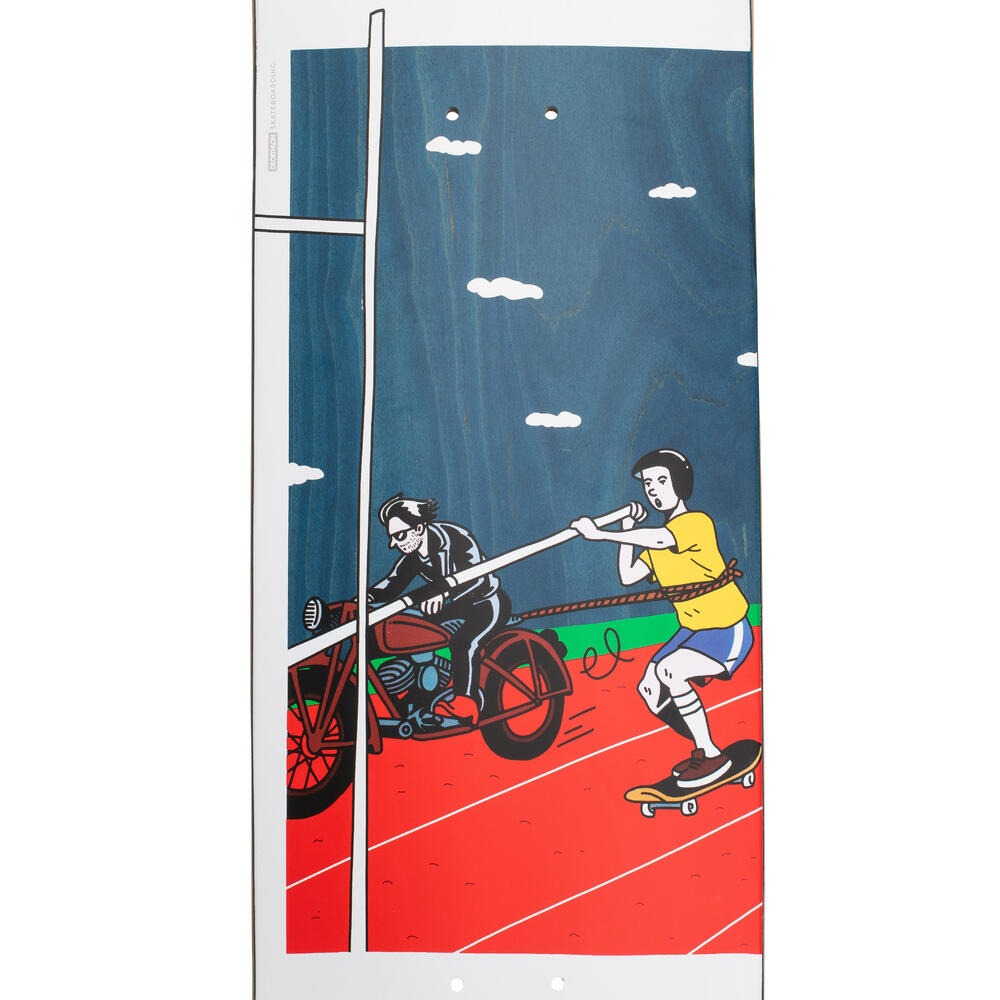 Sàn ván trượt Deck 120 Bruce 8,25” - Xanh dương