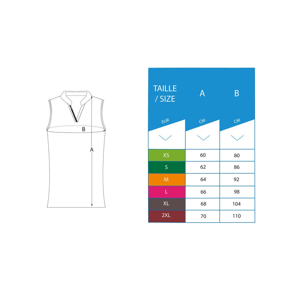 Áo polo không tay ultralight cho nữ