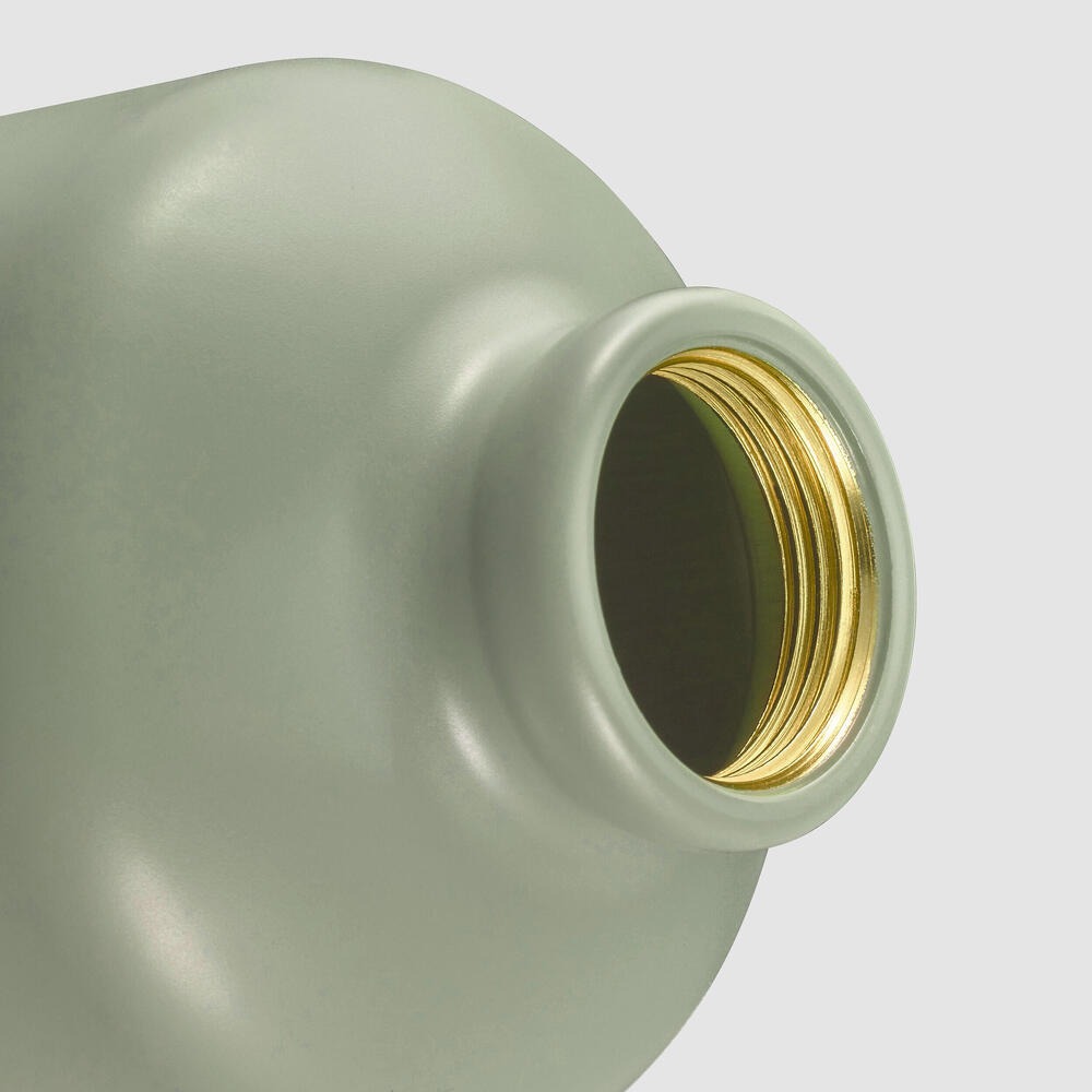 Bình nước dã ngoại nắp vặn 100 0,75L- Xám