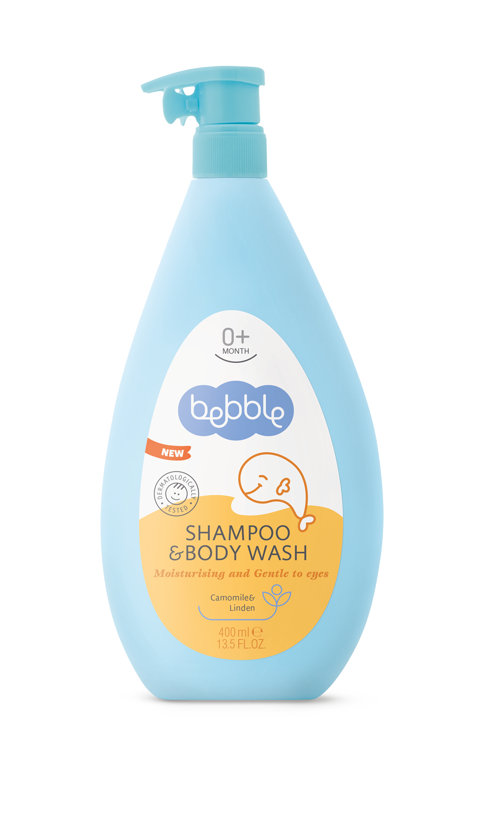 Sữa tắm gội Bebble hoa cúc 400ml