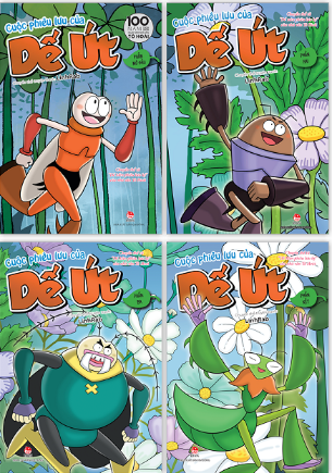 Bộ Sách Cuộc Phiêu Lưu Của Dế Út (Tái Bản 2023) (Bộ 4 Cuốn) - Linh Rab ...