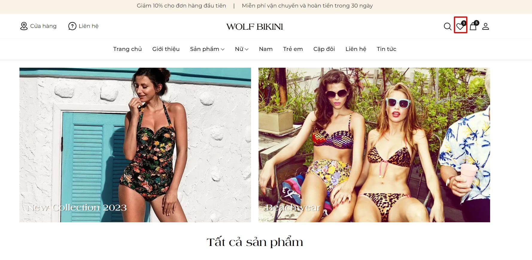 Sản phẩm yêu thích