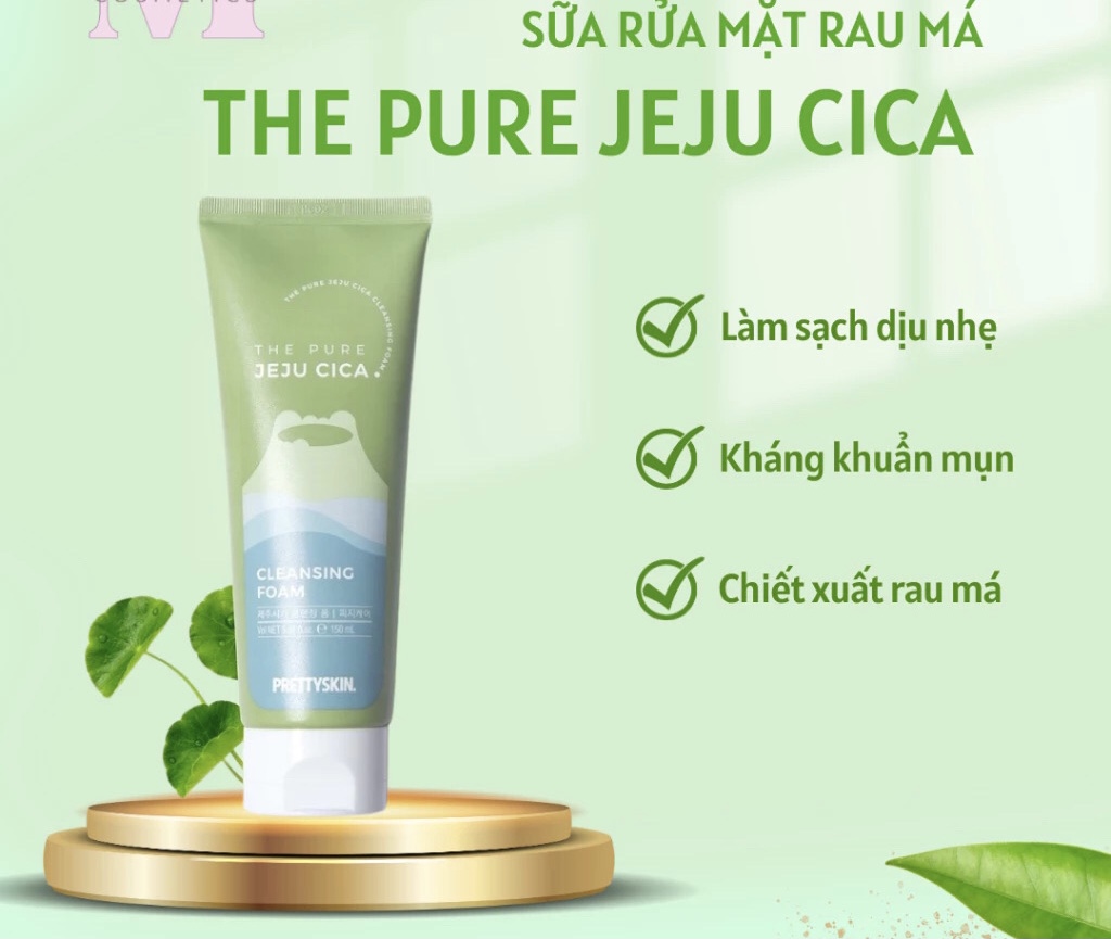 Sữa rửa mặt rau má