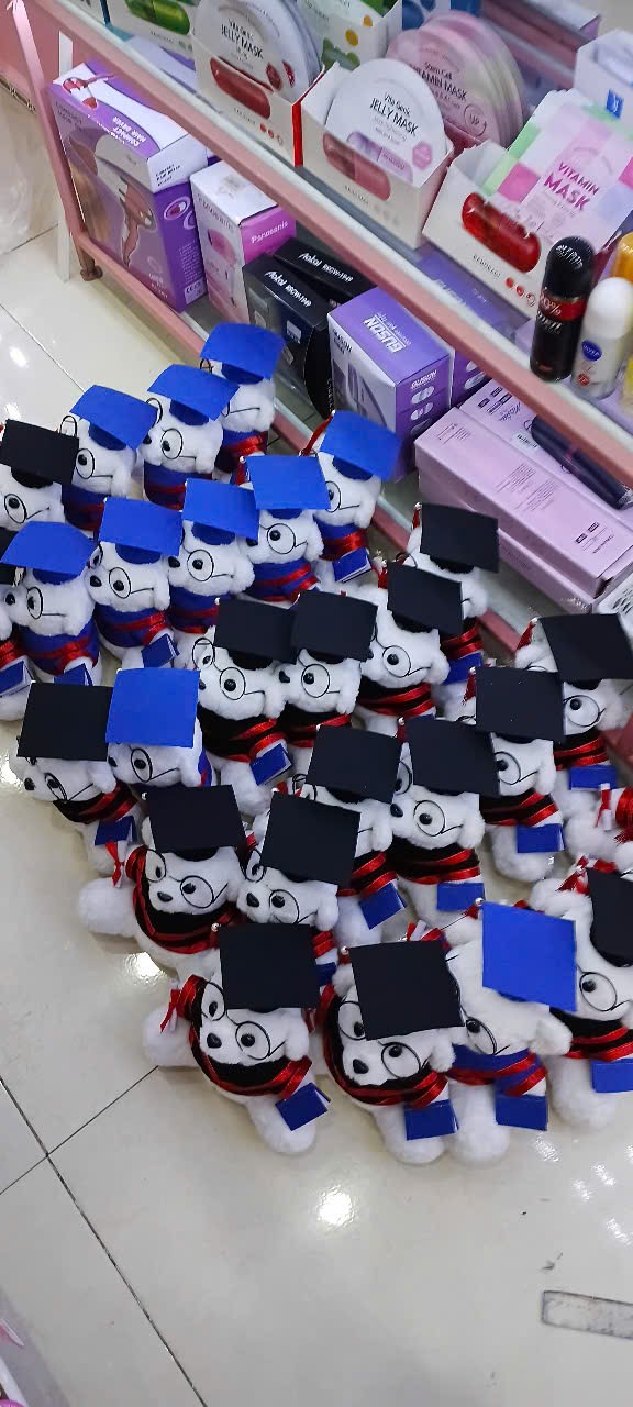 Gấu bông tốt nghiệp
