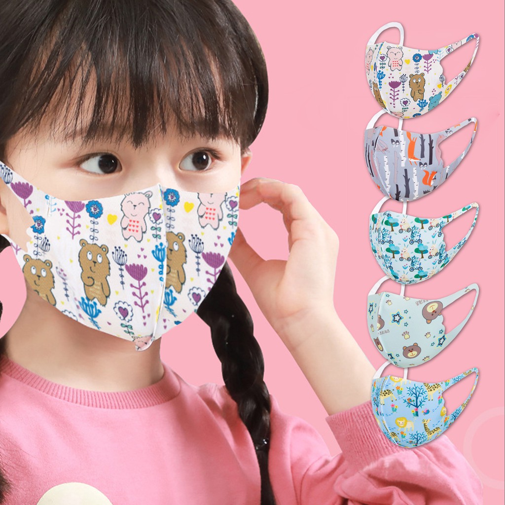 Khẩu Trang Trẻ Em 3D FASHION MASK - Vải Chống Ô Nhiễm Bụi Mịn – Bảo vệ Sức Khoẻ - Công Nghệ NHẬT BẢN - KHT.02 