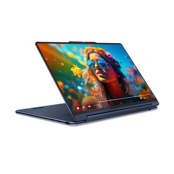 Laptop Lenovo Yoga 9 2-in-1 14IMH9 83AC000SVN (Ultra 7 155H/ 16GB/ 1TB SSD/ Intel Iris Xe Graphics/ 14.5inch 2.8K Touch/ Windows 11 Home + Office Student/ Cosmic Blue/ Vỏ nhôm/ Pen/ USB-C + Bao da/ 2 Year)