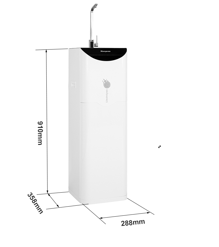 Máy lọc nước Kangaroo Hydrogen ion kiềm KG100ES