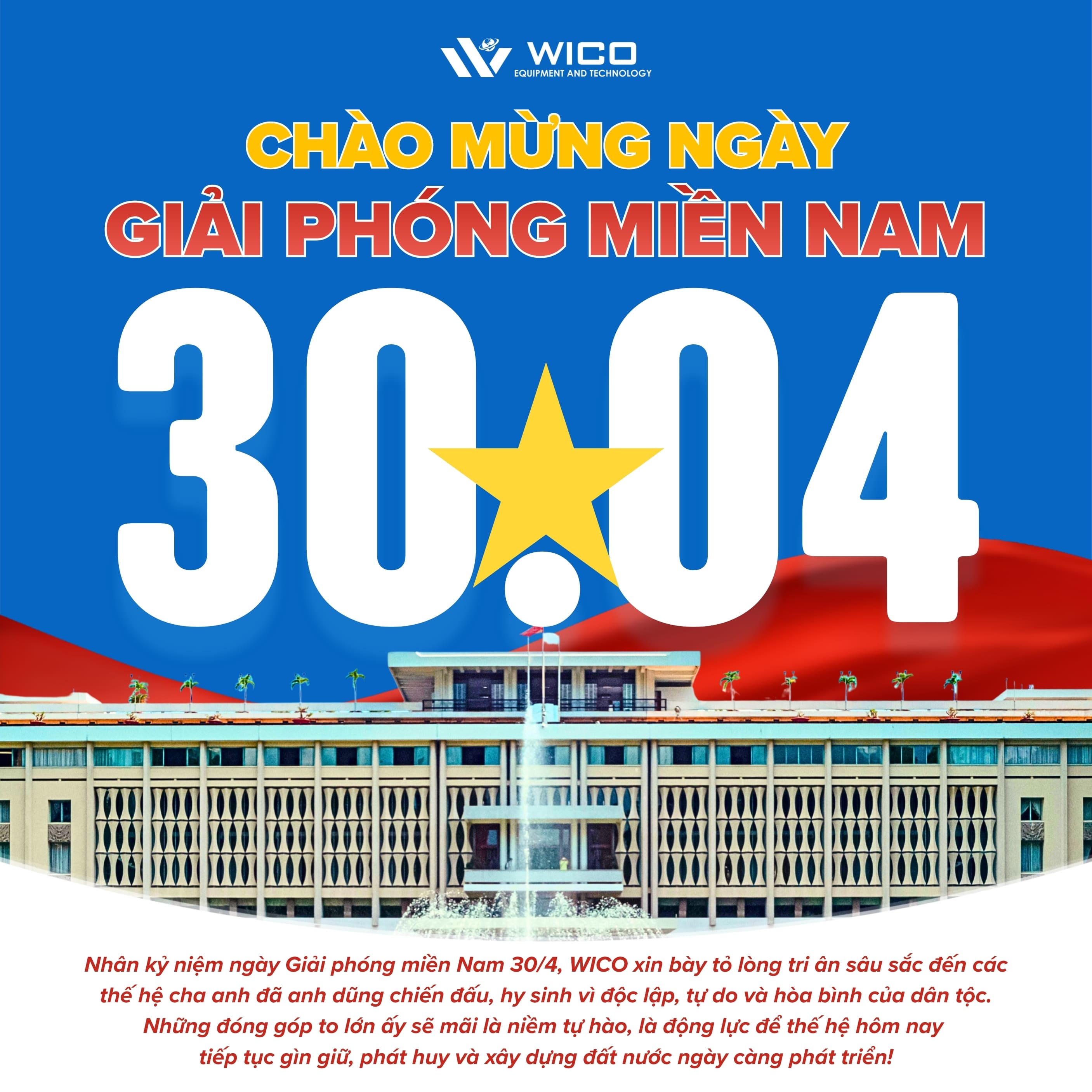 CHÀO MỪNG KỶ NIỆM 51 NĂM NGÀY GIẢI PHÓNG MIỀN NAM