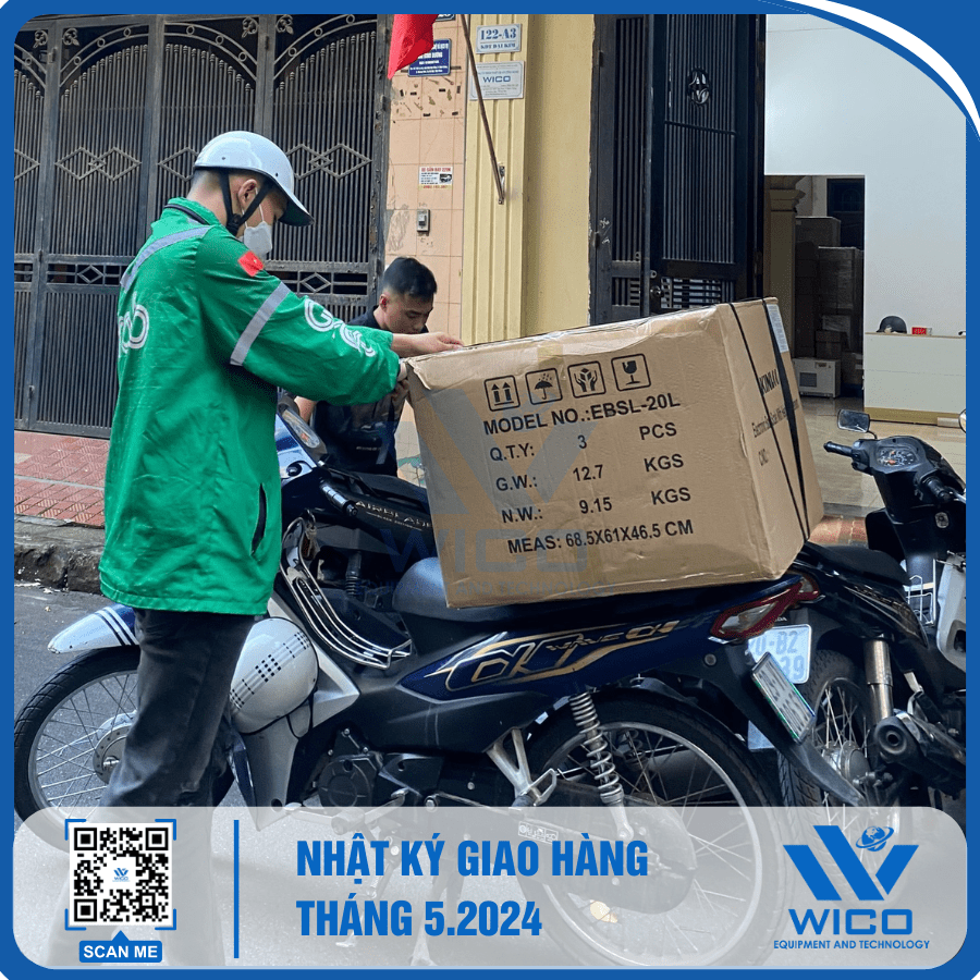 Đội ngũ Wico luôn luôn kiểm tra và đóng gói cẩn thận trước khi giao hàng cho khách