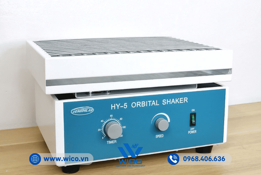 Máy lắc tròn Zenith Lab HY-5 Nghiêng Phải