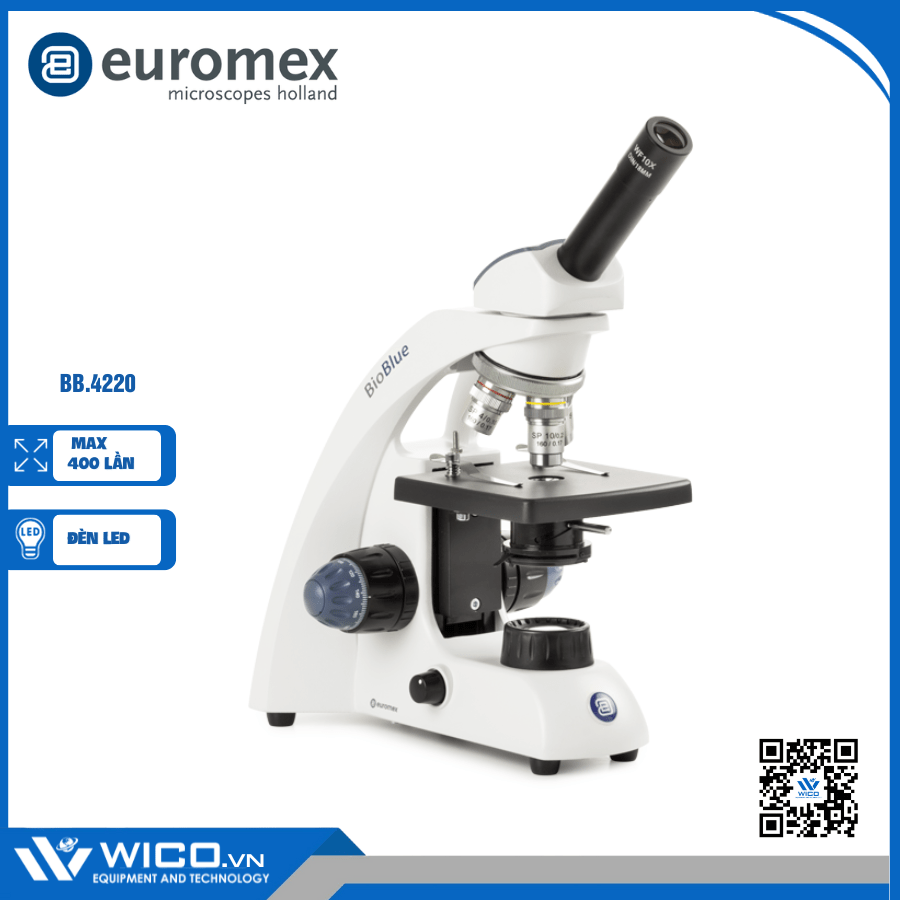 Kính hiển vi sinh học 1 mắt Euromex BB.4220
