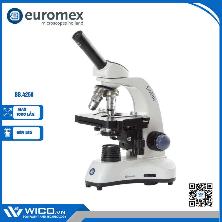 Kính hiển vi sinh học 1 mắt Euromex BB.4250