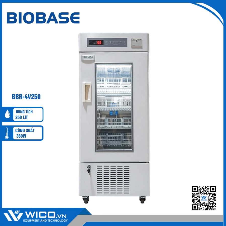 Tủ bảo trữ máu Biobase BBR-4V250