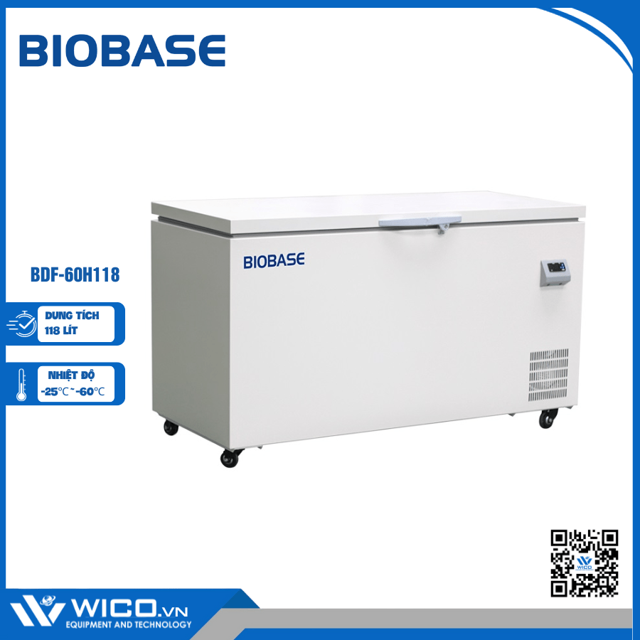 Tủ lạnh âm 60 độ Biobase BDF-60H118