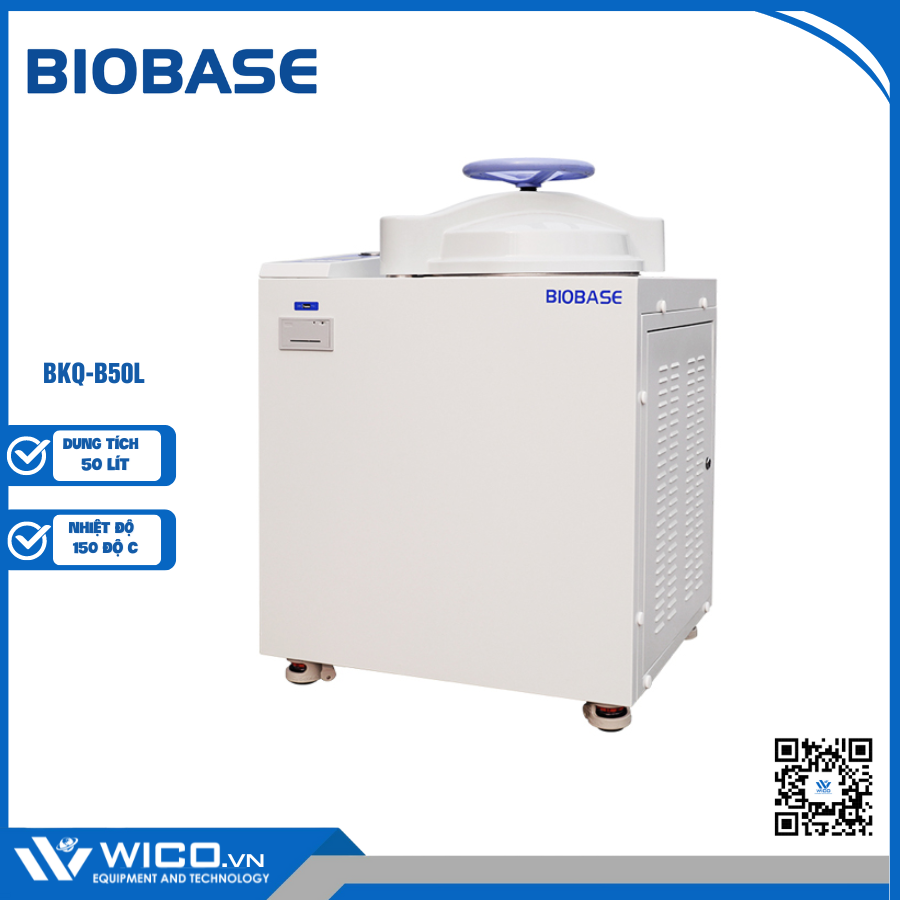 Nồi Hấp Tiệt Trùng Kiểu Đứng Biobase BKQ-B50L