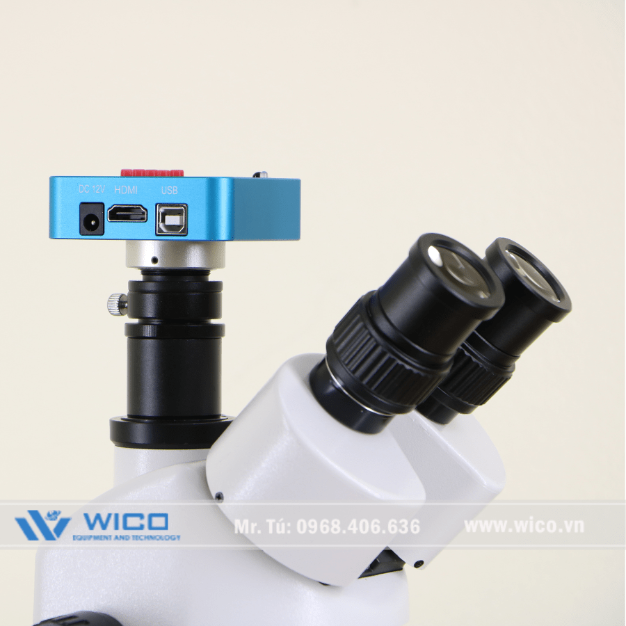 Bộ Kính Hiển Vi Kết Nối Camera 38MP | SZM-1038 | Wico Việt Nam