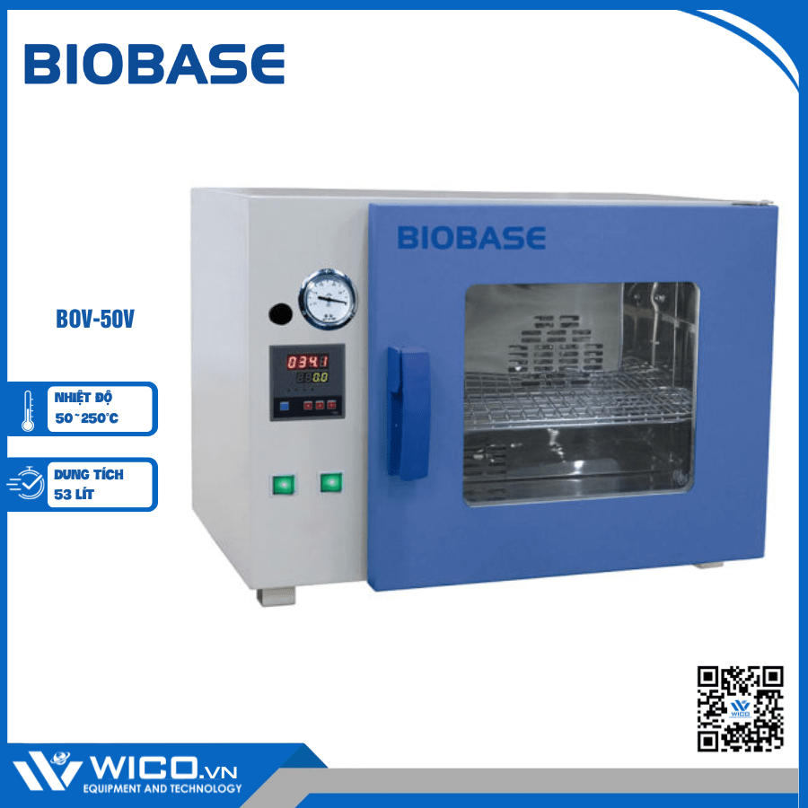 Tủ sấy chân không để bàn Biobase BOV-50V
