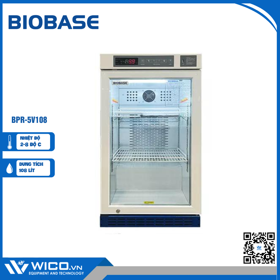 Tủ Bảo Quản Dược Phẩm - Vắc Xin BPR-5V108