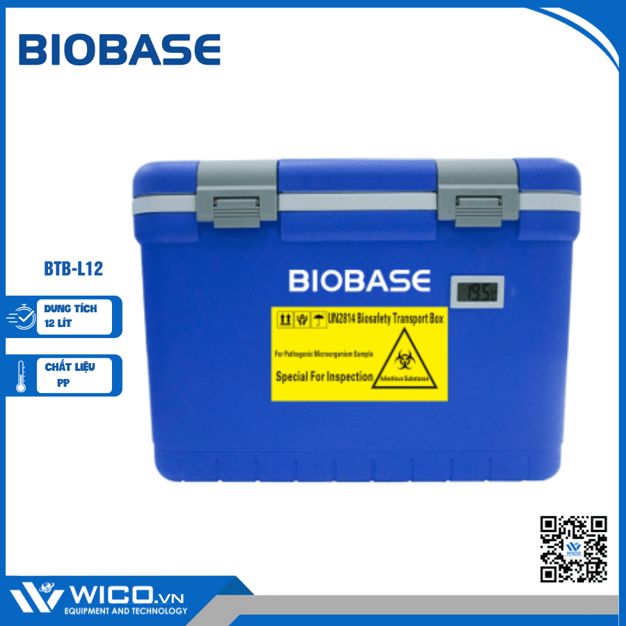 Hộp vận chuyển mẫu sinh học Biobase BTB-12L