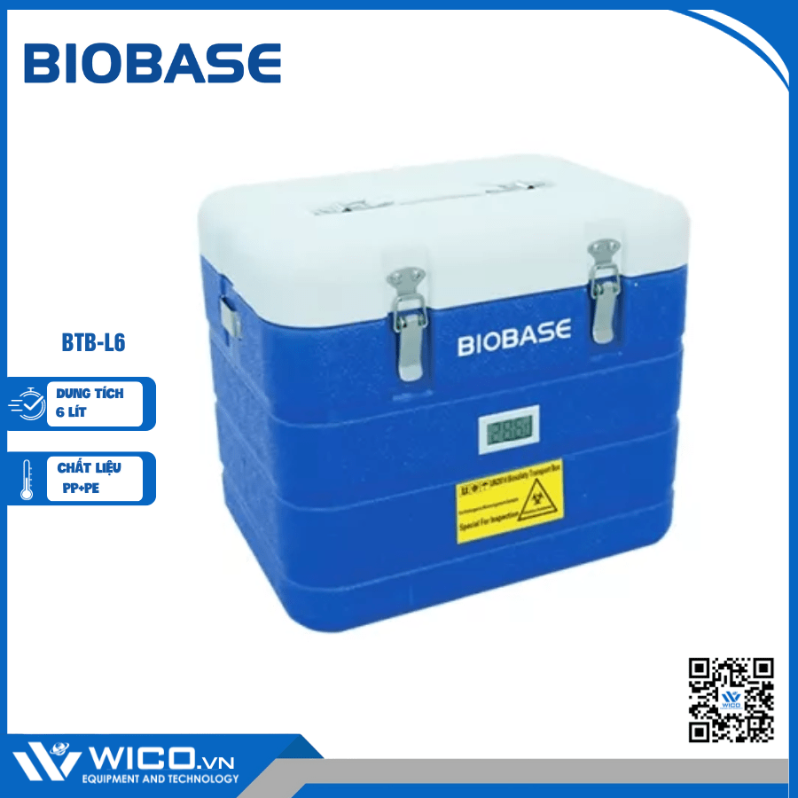 Hộp vận chuyển mẫu sinh học Biobase BTB-6L