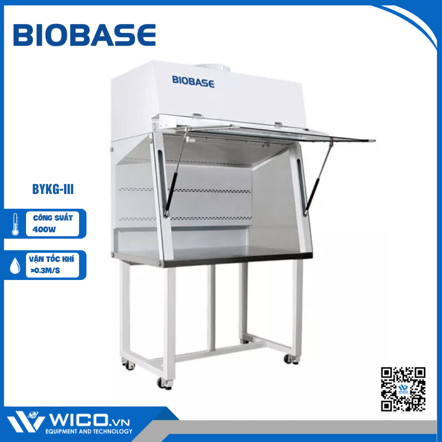 Tủ an toàn sinh học cấp 1 Biobase BYKG-III