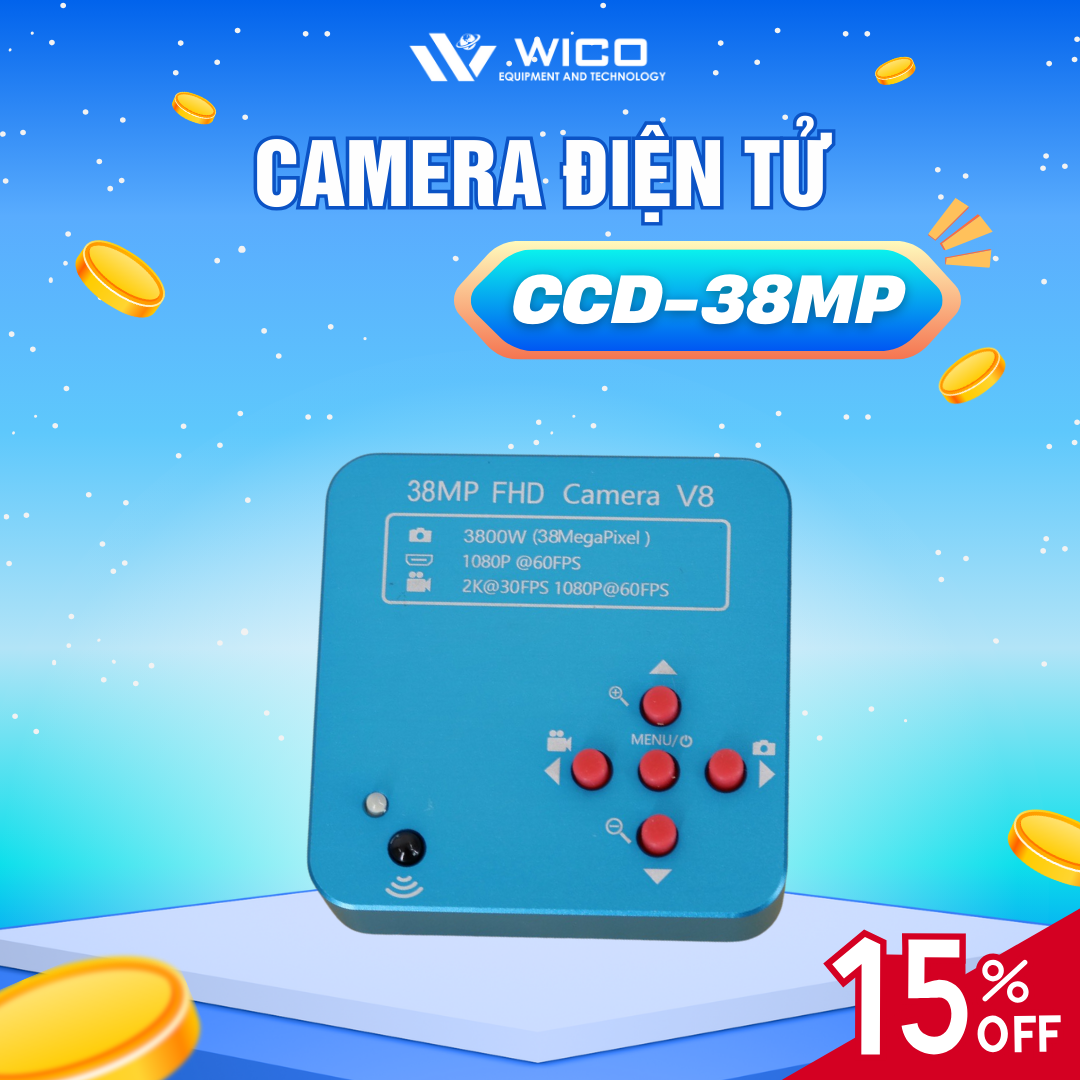 Camera cho kính hiển vi 38mp CCD-38MP