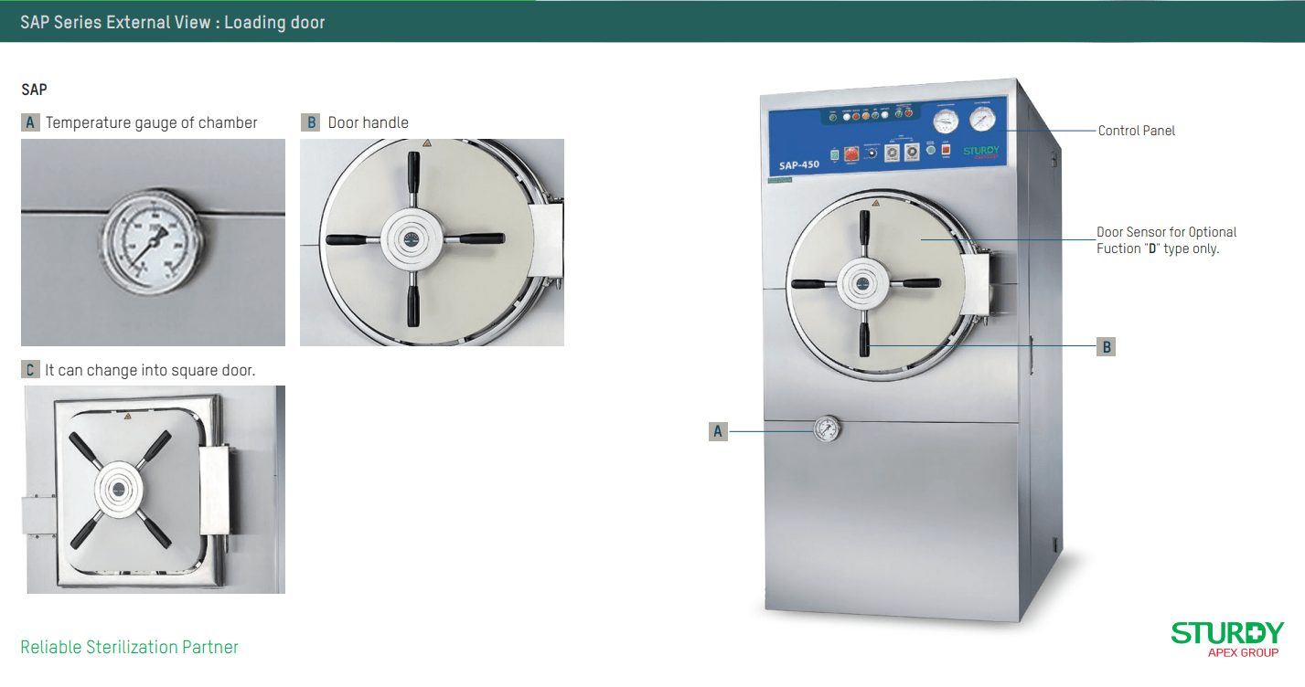 Nồi hấp tiệt trùng Sturdy SAP-S0454