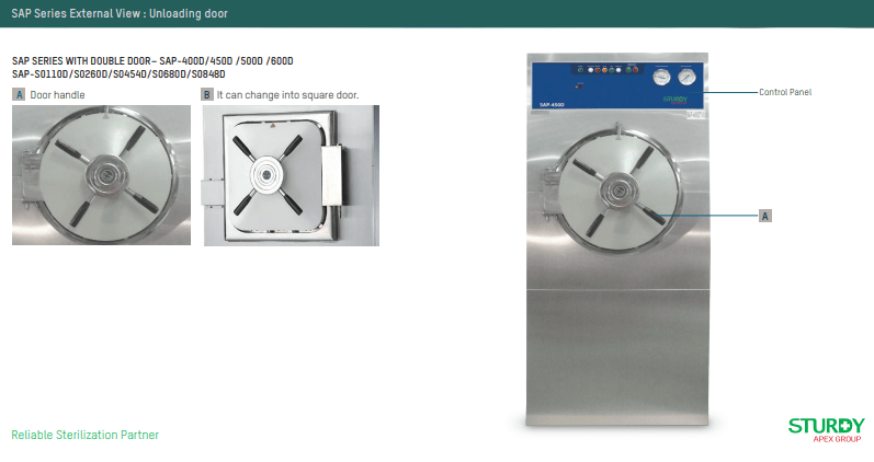 Nồi hấp tiệt trùng Sturdy SAP-500D