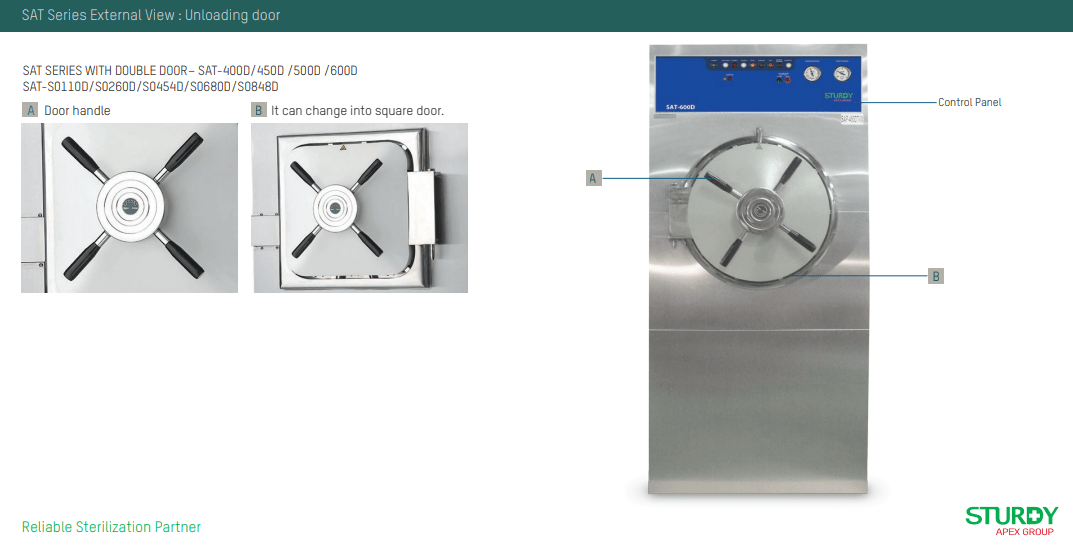 Nồi hấp tiệt trùng Sturdy SAT-S0110D