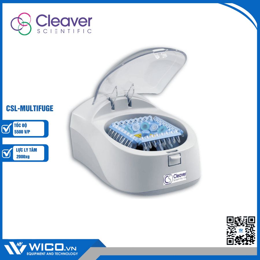 Máy ly tâm Spindown Cleaver Scientific CSL-MULTIFUGE
