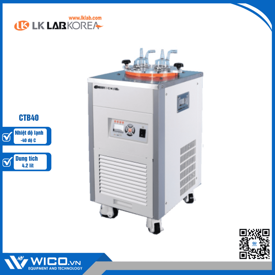 Bẫy làm lạnh -40 độ C 4.2 lít LK Lab Korea CTB40