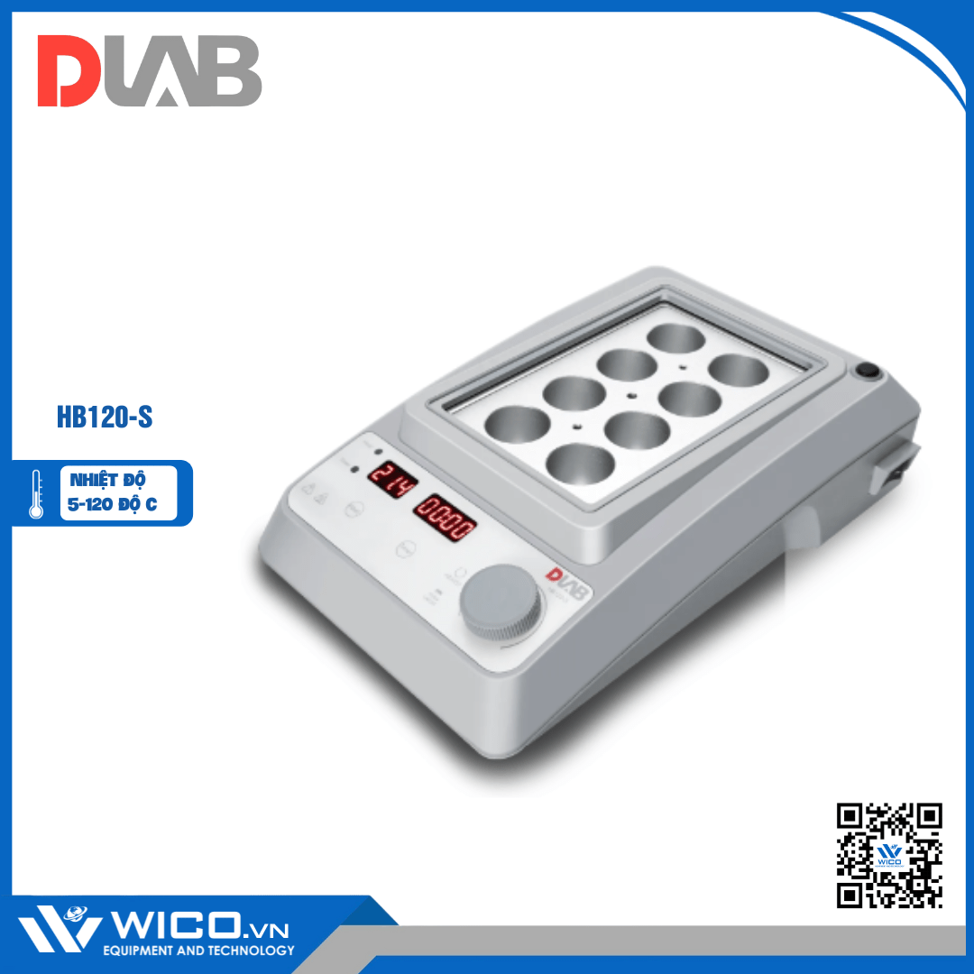 Máy ủ nhiệt khô Dlab HB120-S
