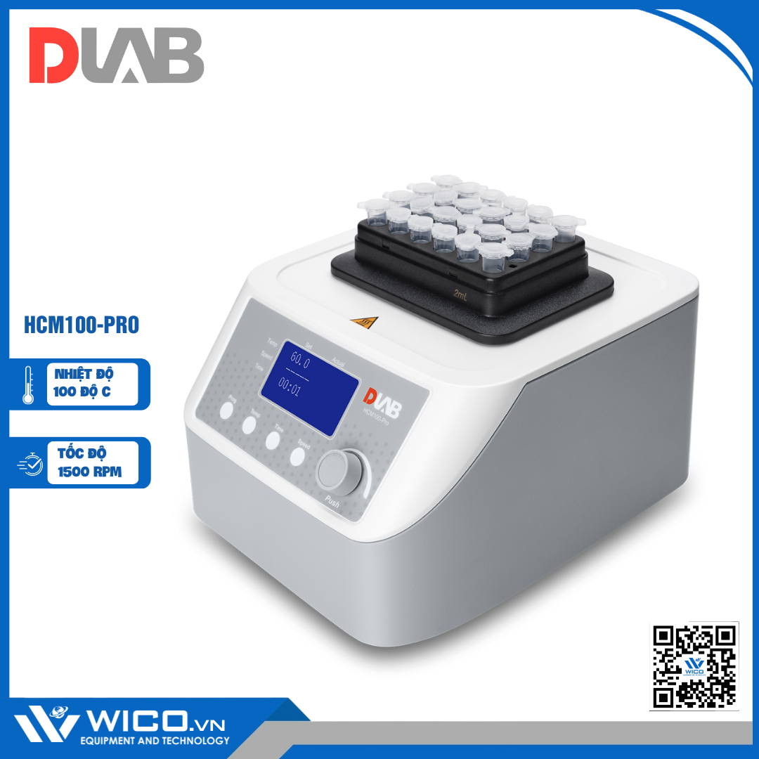 Máy ủ nhiệt khô Dlab HCM100-PRO