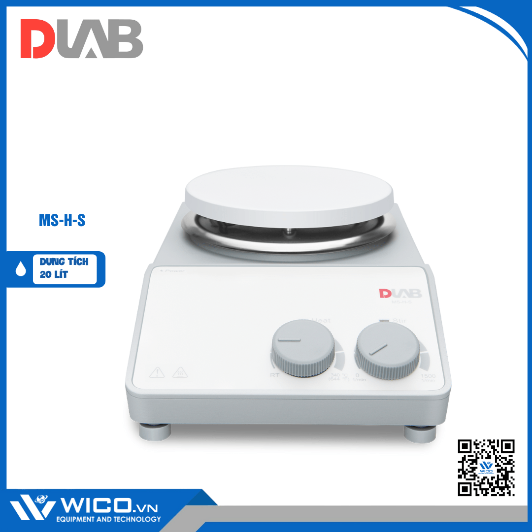 Máy khuấy từ gia nhiệt Dlab MS-H-S