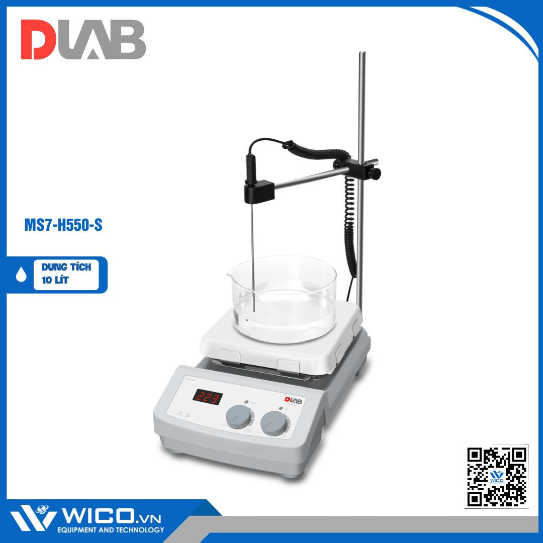 Máy khuấy từ gia nhiệt Dlab MS7-H550-S