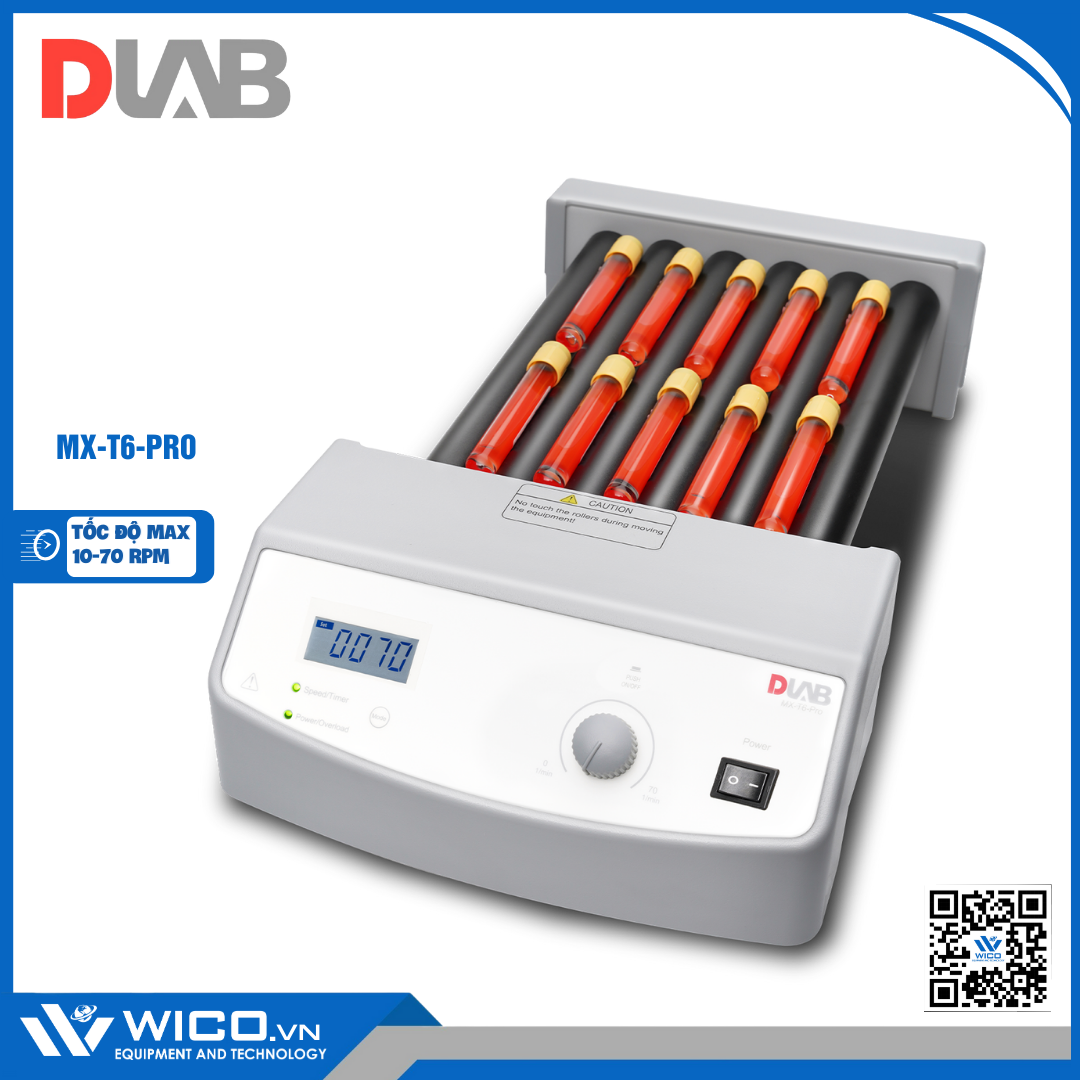Máy lắc ống máu Dlab MX-T6-PRO