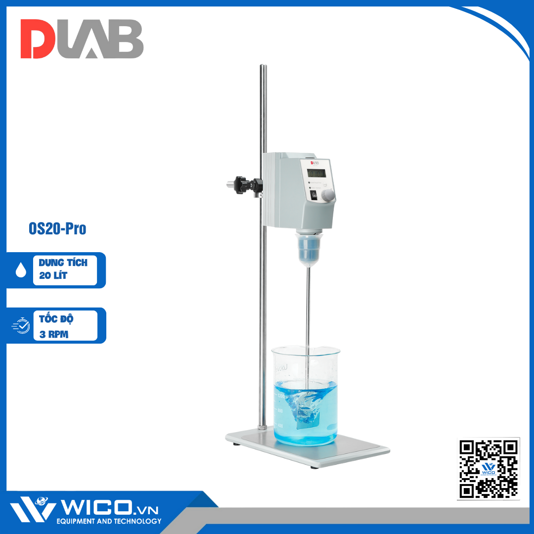 Máy Khuấy Đũa Hiển Thị Số Dlab OS20-Pro
