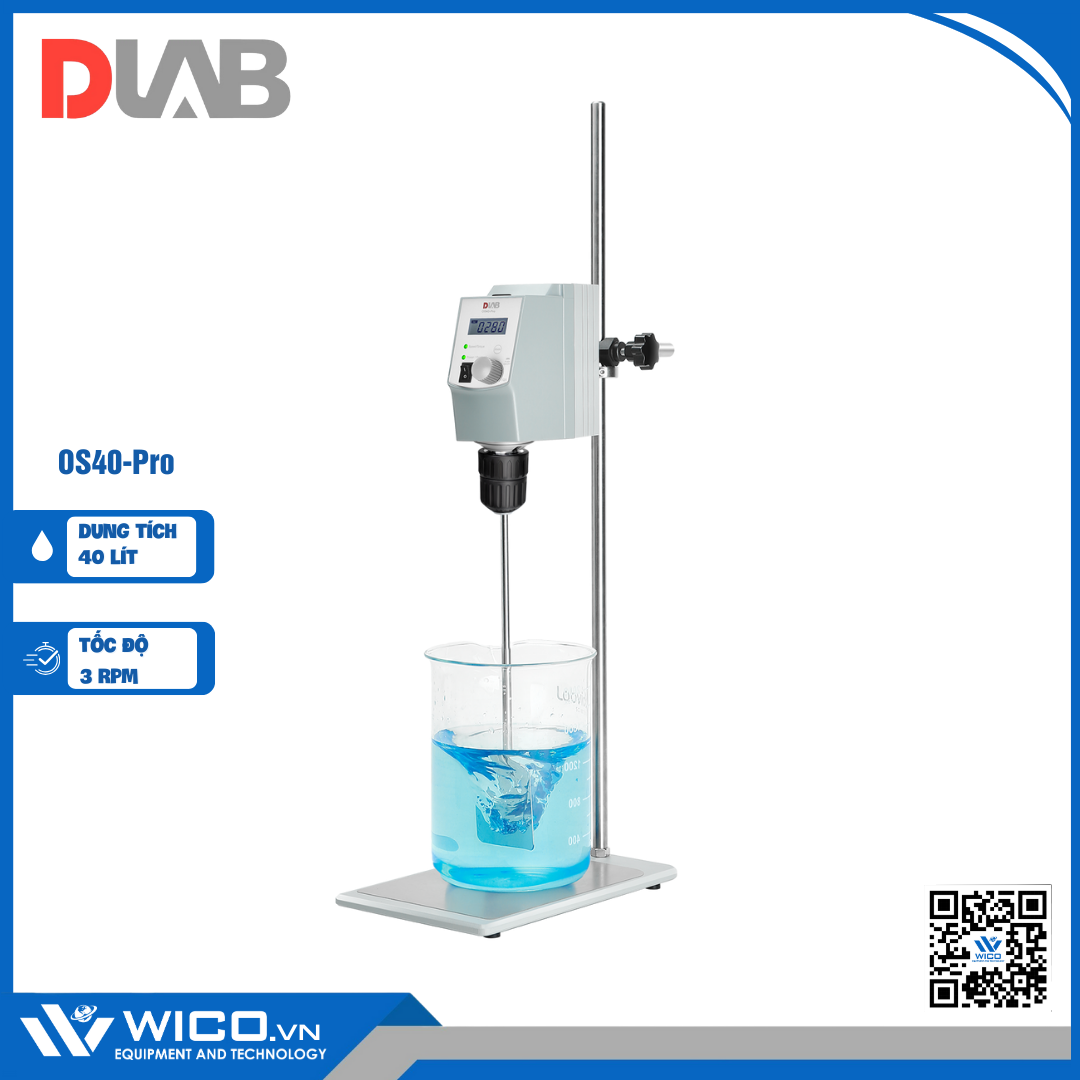 Máy Khuấy Đũa Hiển Thị Số Dlab OS40-Pro
